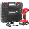 Image de Visseuse et perceuse sans fil - Greencut TD210L - Batterie lithium 21V 1.3Ah - Vitesse 1500rpm