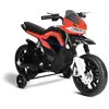 Image de Moto électrique - Playkin FASTER - batterie 6V 4Ah - 3 à 8 ans - vitesse 3-5 km/h   MP3 (Micro SD Aux 3.5mm USB) - roues latérales