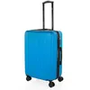 Image de Valise moyenne rigide SKPAT Bleu électrique - Cadenas TSA 4 roues 360° trolley