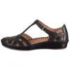 Image de Chaussures PIKOLINOS Pvallarta Noir - Femme/Adulte - Cuir - Compensé - Boucle de serrage