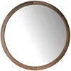 Image de Miroir mural rond noyer 3084 - ANGEL CERDÁ