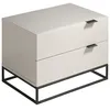 Image de Table de chevet en bois gris perle 7004 ANGEL CERDA