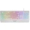 Image de Clavier Ergonomique - Mars Gaming - MK124 - H-Mech - FRGB Rainbow - Antighosting Avancé