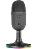 Image de Microphone - MARS GAMING - MMIC-CX - Haute Définition 196kHz/24 bits - Réduction Bruit ENC - Design Compact ARGB