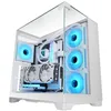 Image de Mars Gaming MC-Vision Caja ATX Triple Cristal Templado Sin Marco Diseño Doble Cámara USB 3.0 Blanco
