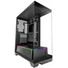 Image de Boîtier Gaming ATX - MARS GAMING - MC-PRISMA - Triple Verre Trempé - ARGB - Double Chambre - Noir