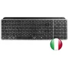 Image de Mars Gaming MK-SILENKEYS Clavier Sans Fil Full-Format Profil Bas PC/Mac Italien Noir
