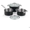 Image de Batterie de Cuisine San Ignacio Noir 5 Pièces