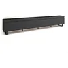 Image de Meuble TV Banc Télé 320x35x57 cm TV grand format Design industriel Noir RF3625