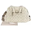 Image de Sac à langer Mimosa Vert - Beige/rose et Beige/vert