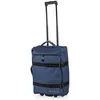 Image de Valise Souple À Roulettes Valise Tissu À Roulette Sac De Voyage À Roulettes Bagages Cabin 701650 Bleu