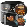Image de Cecotec Air Fryer Cecofry&Grill Duoheat 8000. Friteuse à Air sans Huile 8L Grill et Plancha Résistance Double 2200W