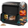 Image de Cecotec Air Fryer Cecofry&Grill SmokinPrime 11000. Friteuse à Air sans Huile 11L Grill Plancha Fonction Fumoir