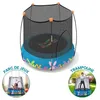 Image de Trampoline Gonflable - DEVESSPORT - Bunny Jump - 2-en-1 - Sécurisé - 118x120cm - Dès 3 Ans