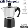 Image de Orbegozo Cafetière Italienne 1 Tasse 50 ml Corps ALUMINIUM Espresso Expresso moka Goût Intense