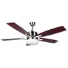 Image de Ventilateur de Plafond avec Lumière Obergozo CP 79132 60W Argenté Marr