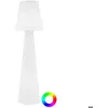 Image de Lampadaire extérieur LED multicolore sans fil en polyéthylène Lola multicoloreblanc