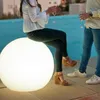Image de Boule sphère lumineuse - MOOVERE 80 cm - IP65 - LED blanc froid - Polyéthylène résistant UV
