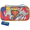 Image de Étui de Transport et de Rangement - FRTEC - Superman - Compatible Nintendo Switch - Protection - Multicolore