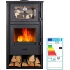 Image de Poêle à bois LUX HORNO   97 kW   Four inox intégré   Rendement 78 %   Chauffe 210 m³   Sortie 150 mm   Classe A