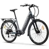 Image de MOMA BIKES - Vélo de ville électrique VAE - 28 PRO - SHIMANO - 7 Vitesses - Freins à disques hydrau - Batterie Ion Lit - 48V -