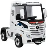 Image de Mercedes Actros 12v Blanc - Tracteur électrique pour enfants à batterie avec télécommande