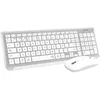 Image de Clavier Combo sans fil - SUBBLIM - Silver - Double Bluetooth - Récepteur USB - Étendu