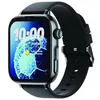 Image de SaveFamily SaveWatch Plus 2 Montre pour Enfant GPS Appels Whatsapp App Store - Cadran Noir et Bracelet en Silicone Noir