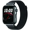 Image de SaveFamily SaveWatch Plus 2 Montre pour Enfant GPS Appels Whatsapp App Store - Cadran Noir et Bracelet en Tissu Black Night