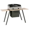Image de Support plancha FORGE ADOUR - SPI T 600 - Gaz - Sur chariot - Iberica 600 - Taupe