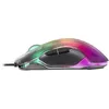 Image de Souris Gaming - Mars Gaming - MMGLOW Noir - RGB Chroma-Glow - Ultra-Légère - 12800 DPI