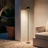 Image de Lampadaire LED 3W Portable Extérieur avec Batterie USB Rechargeable Kivuli Noir