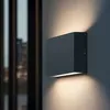 Image de Applique Murale LED Extérieure 7 W Aluminium Éclairage Double Face CCT Sélectionnable Brooky S Anthracite