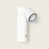 Image de Applique Murale Extérieure LED 6W Aluminium avec Détecteur de Mouvement Abel Blanc