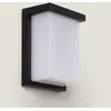 Image de Applique Murale LED Extérieur Aluminium 16W Tyron 4000K Noir Blanc neutre
