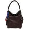 Image de Sac à dos de loisirs - DESIGUAL - Arica Half Logo - Marron foncé - 33x33x13 cm - 726g
