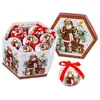 Image de Coffret de 14 boules de Noël - Père Noël rétro - Rouge - 75 cm - Mixte - Adulte