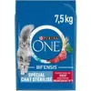 Image de Croquettes pour chat - PURINA ONE - Chat stérilisé au boeuf 75 kg - Boeuf ingrédient n°1 - BIFENSIS (microbiome) - Oméga 3&6