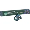 Image de Capsule café Starbucks by Nespresso Espresso Roast X10