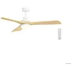 Image de Ventilateur de plafond - Soler et Palau - HTD-135 DC Oak - Puissance 56W - Débit 11760m3/h - Hélice 1350mm
