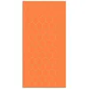 Image de Tapis Vinyle - Panorama - Mosaïque Hexagones Orange - 60x110 cm - Résistant - Intérieur/Extérieur