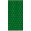 Image de Tapis Vinyle Panorama Mosaïque Hexagones Verte 80x150 cm - Tapis pour Cuisine Bureau et Salon en PVC