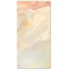 Image de Tapis Vinyle - Panorama - Marbre Orange - 60x110 cm - Résistant - Intérieur/Extérieur