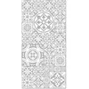 Image de Tapis Vinyle Panorama Carreaux Ciments Talavera Gris 60x250 cm - Tapis pour Cuisine Bureau et Salon en PVC