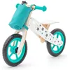 Image de Draisienne en Bois Montessori Robincool - Vert - Street Circuit - Légère et Écologique - Sonnette et Panier