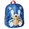 Image de Sac à dos 3D - CERDA - Sonic the Hedgehog - Bleu vif - Matériaux légers - Style ludique