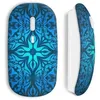 Image de Souris sans fil - MANIACASE - Blue style effects - Clé USB incluse - Compatible Mac et PC - Wi-Fi