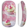 Image de Souris Sans Fil - Cupcake - Rose - Design Cupcake - USB Wifi - Compatible Mac et PC