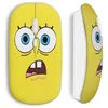 Image de Souris Sans Fil - MANIACASE - bob sponge - Jaune - USB Wifi - Compatible Mac et PC