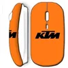 Image de Souris sans fil - KTM - Logo orange - Clé USB wifi incluse - Compatible Mac et PC - Orange